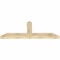 Ekena Millwork Portland Rough Sawn Timber Gable Bracket, Douglas Fir, 72"W x 27"H x 4"D x 6"F, 9/12 Pitch GBW072X27X0406POR00RDF - alternate 3
